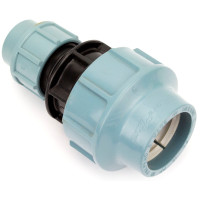 Муфта редукційна МР SantehPlast — Компресійний перехідник для ПНД труб