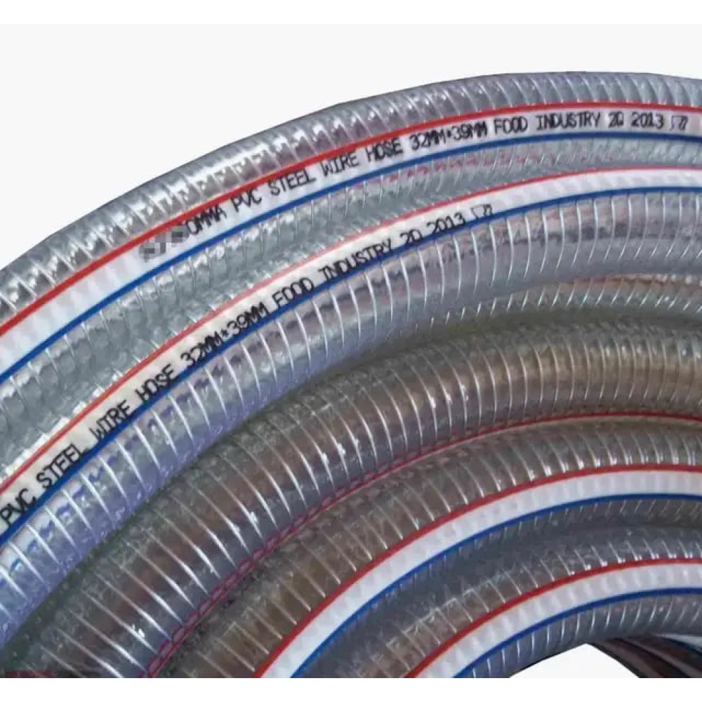 Шланг напірно-всмоктуючий армований сталевим дротом